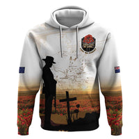 Australia And New Zealand ANZAC Day Hoodie Battle Of Beersheba LT05 Pullover Hoodie Beige - Polynesian Pride