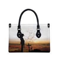 Australia And New Zealand ANZAC Day Leather Bag Battle Of Beersheba LT05 - Polynesian Pride