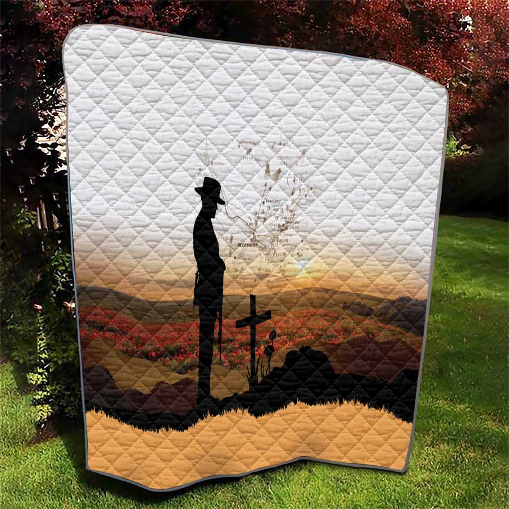Australia And New Zealand ANZAC Day Quilt Battle Of Beersheba LT05 - Polynesian Pride