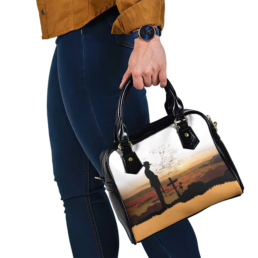 Australia And New Zealand ANZAC Day Shoulder Handbag Battle Of Beersheba LT05 - Polynesian Pride