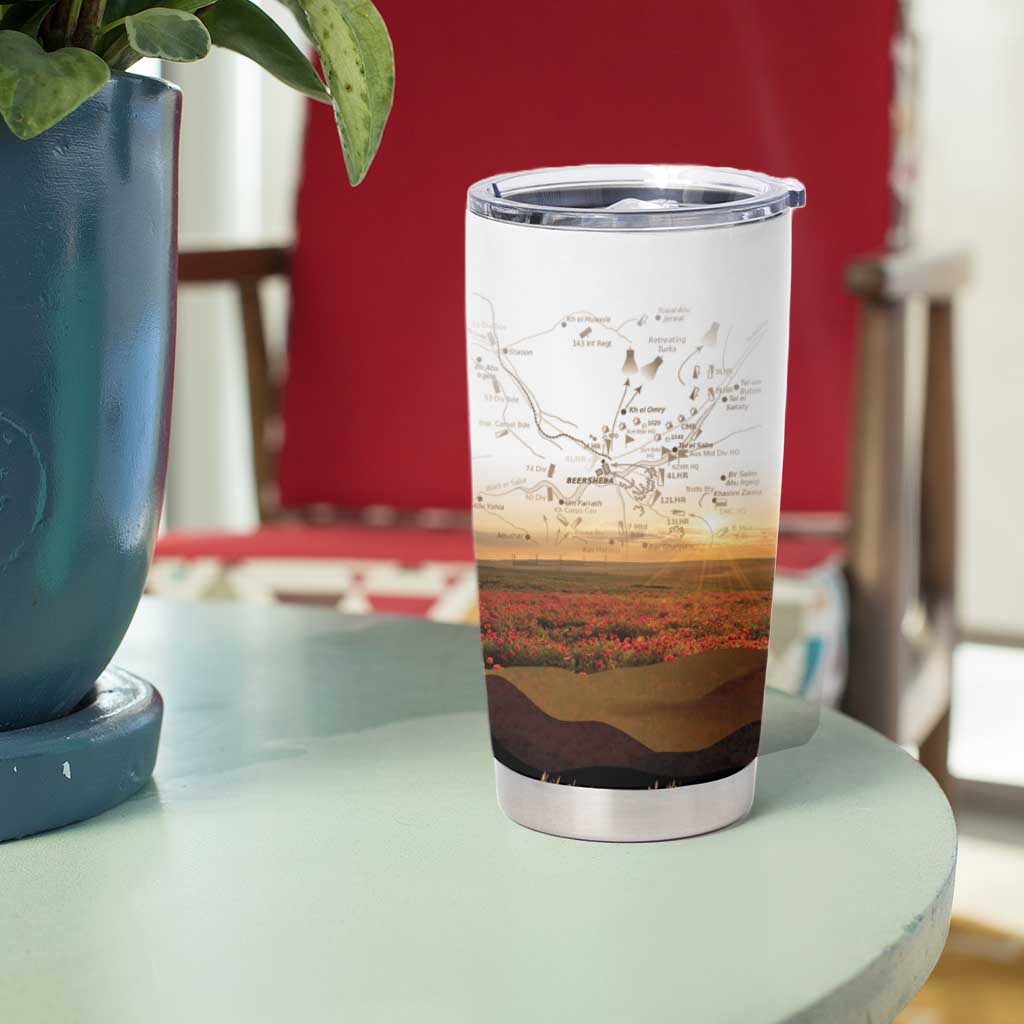 Australia And New Zealand ANZAC Day Tumbler Cup Battle Of Beersheba LT05 - Polynesian Pride