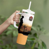 Australia And New Zealand ANZAC Day Tumbler With Handle Battle Of Beersheba LT05 - Polynesian Pride
