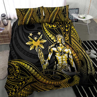 Filipinos Lapu Lapu Hero Bedding Set Gold Polynesian Tribal Tattoo LT05 - Polynesian Pride