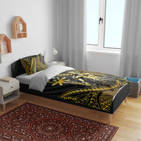 Filipinos Lapu Lapu Hero Bedding Set Gold Polynesian Tribal Tattoo LT05 - Polynesian Pride