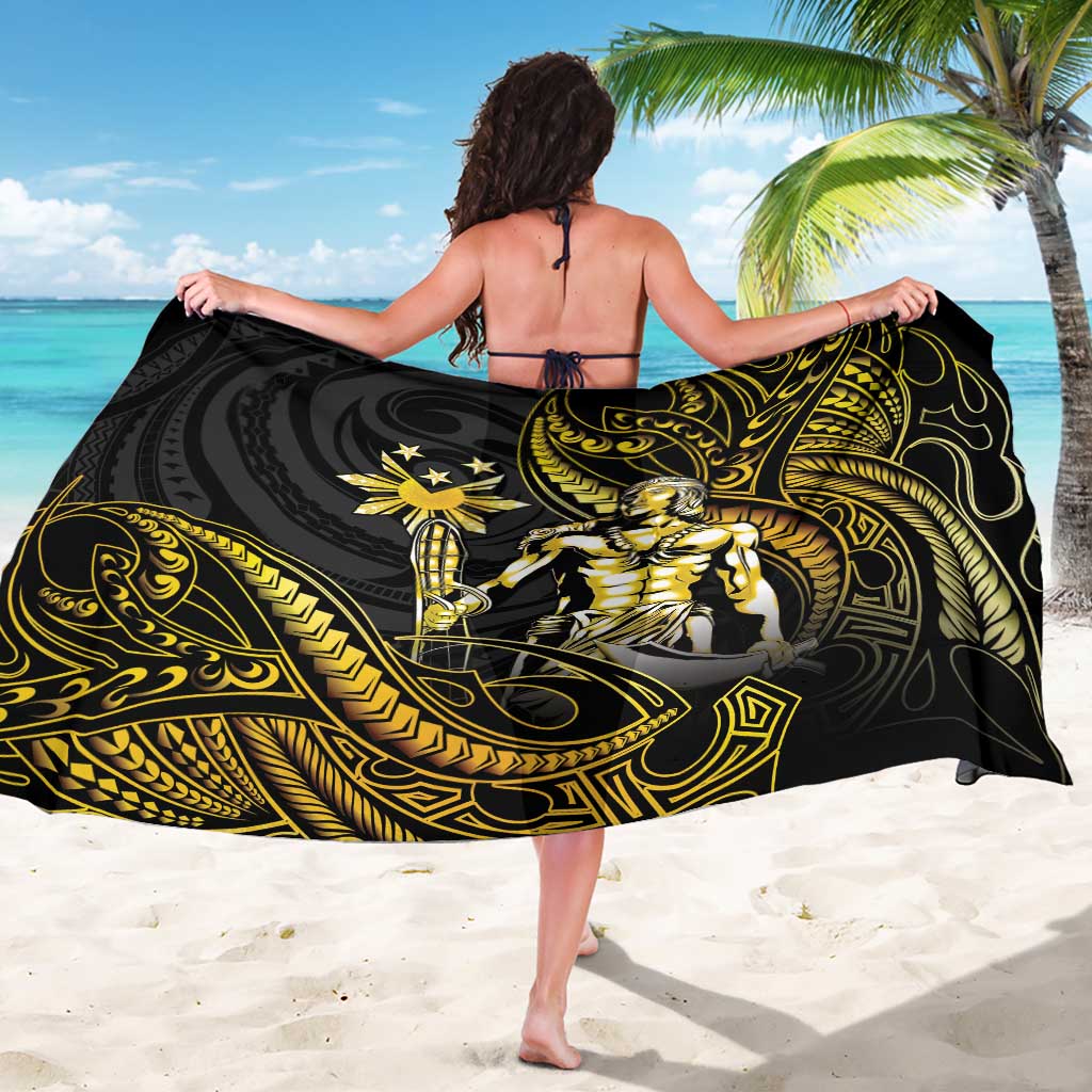 Filipinos Lapu Lapu Hero Sarong Gold Polynesian Tribal Tattoo