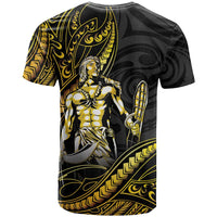 Filipinos Lapu Lapu Hero T Shirt Gold Polynesian Tribal Tattoo