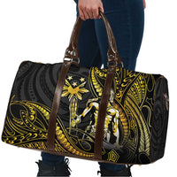 Filipinos Lapu Lapu Hero Travel Bag Gold Polynesian Tribal Tattoo