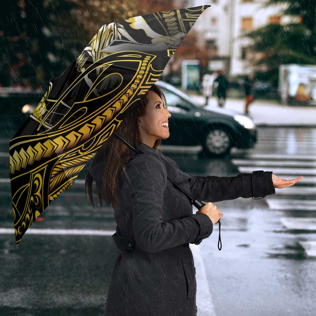Filipinos Lapu Lapu Hero Umbrella Gold Polynesian Tribal Tattoo LT05 - Polynesian Pride