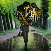Filipinos Lapu Lapu Hero Umbrella Gold Polynesian Tribal Tattoo LT05 - Polynesian Pride