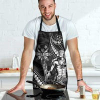 Filipinos Lapu Lapu Hero Apron Black Polynesian Tribal Tattoo