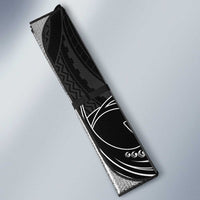 Filipinos Lapu Lapu Hero Auto Sun Shade Black Polynesian Tribal Tattoo