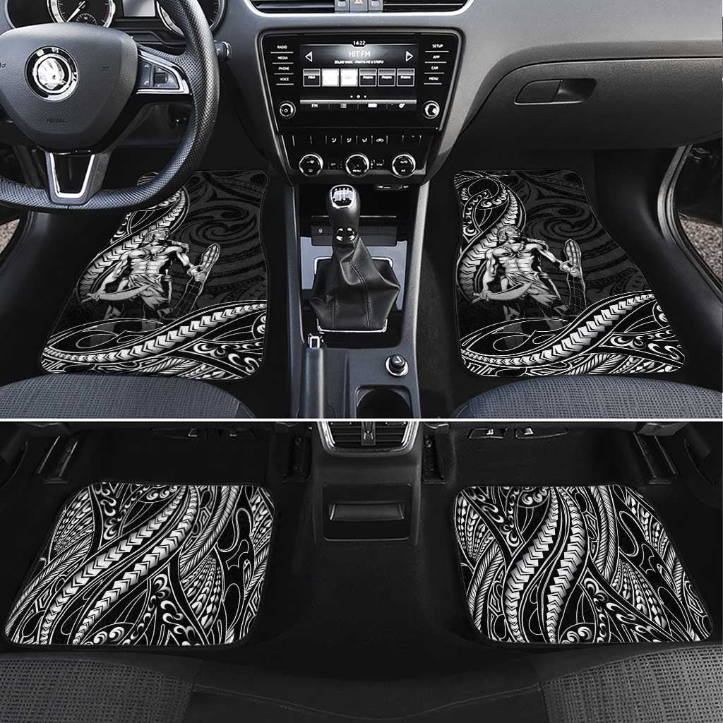 Filipinos Lapu Lapu Hero Car Mats Black Polynesian Tribal Tattoo