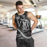 Filipinos Lapu Lapu Hero Men Tank Top Black Polynesian Tribal Tattoo