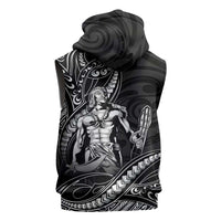 Filipinos Lapu Lapu Hero Sleeveless Hoodie Black Polynesian Tribal Tattoo LT05 - Polynesian Pride