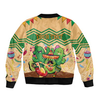 Personalised Hawaii Cinco De Mayo Sleeve Zip Bomber Jacket Funny Style