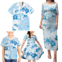 Happy Fiji Girmit Day Family Matching Puletasi and Hawaiian Shirt Fijian Tapa With Mandala Pattern LT05 - Polynesian Pride