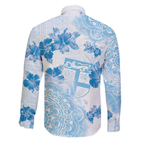 Happy Fiji Girmit Day Family Matching Summer Maxi Dress and Hawaiian Shirt Fijian Tapa With Mandala Pattern LT05 - Polynesian Pride