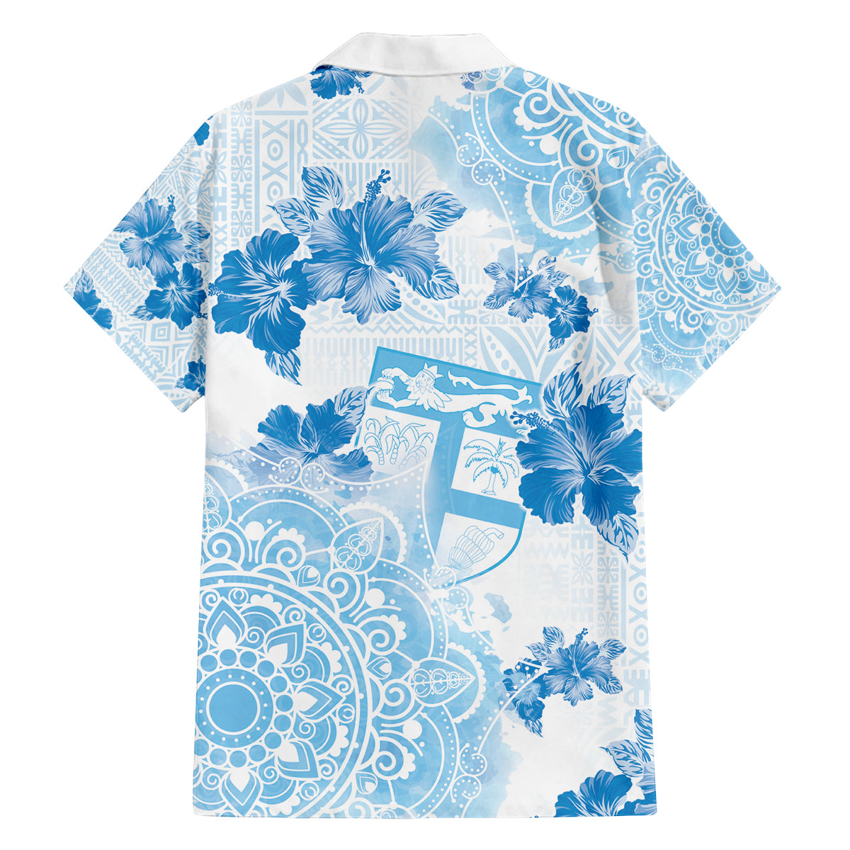 Happy Fiji Girmit Day Family Matching Tank Maxi Dress and Hawaiian Shirt Fijian Tapa With Mandala Pattern LT05 - Polynesian Pride