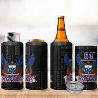 Samoa 64th Independence Anniversary 4 in 1 Can Cooler Tumbler