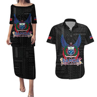 Samoa 64th Independence Anniversary Couples Matching Puletasi and Hawaiian Shirt