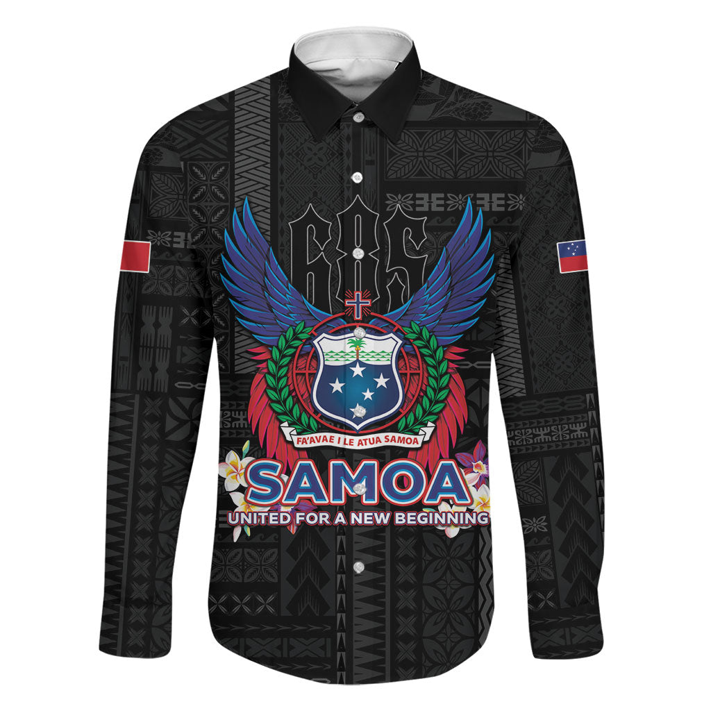 Samoa 64th Independence Anniversary Family Matching Off Shoulder Maxi Dress and Hawaiian Shirt