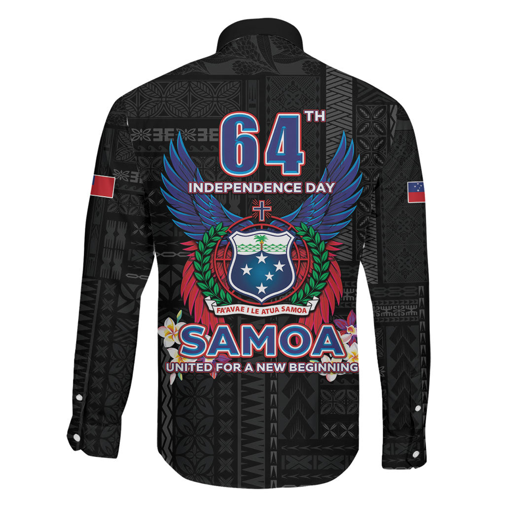 Samoa 64th Independence Anniversary Family Matching Tank Maxi Dress and Hawaiian Shirt