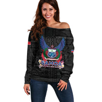 Samoa 64th Independence Anniversary Off Shoulder Sweater