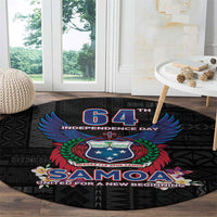 Samoa 64th Independence Anniversary Round Carpet