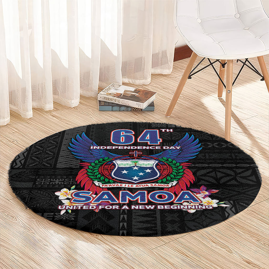 Samoa 64th Independence Anniversary Round Carpet
