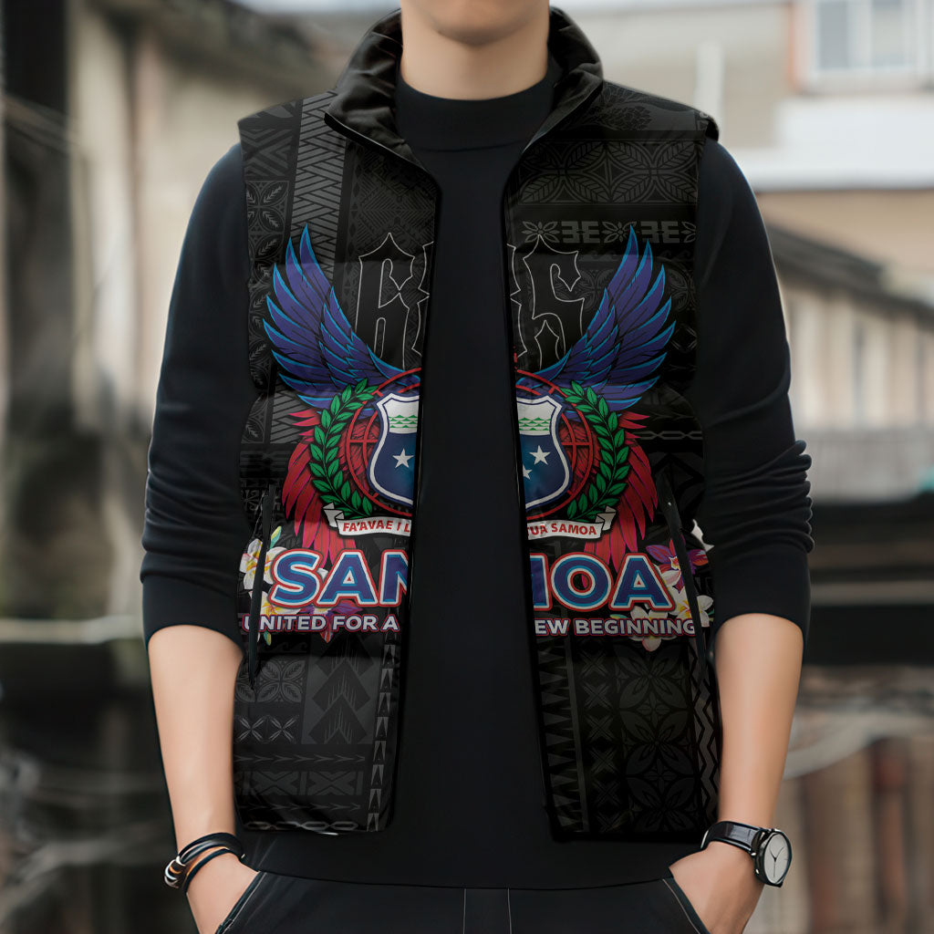 Samoa 64th Independence Anniversary Sleeveless Puffer Jacket
