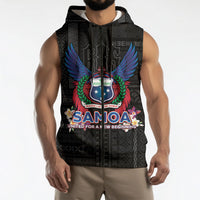 Samoa 64th Independence Anniversary Sleeveless Zip Hoodie