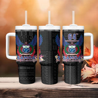 Samoa 64th Independence Anniversary Tumbler With Handle