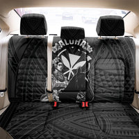 Hawaii King Kamehameha Day Parade Back Car Seat Cover With Pa'u Riders Plumeria Kakau Tribal Pattern LT05 - Polynesian Pride
