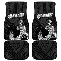 Hawaii King Kamehameha Day Parade Car Mats With Pa'u Riders Plumeria Kakau Tribal Pattern LT05 - Polynesian Pride