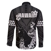 Hawaii King Kamehameha Day Parade Family Matching Mermaid Dress and Hawaiian Shirt With Pa'u Riders Plumeria Kakau Tribal Pattern LT05 - Polynesian Pride