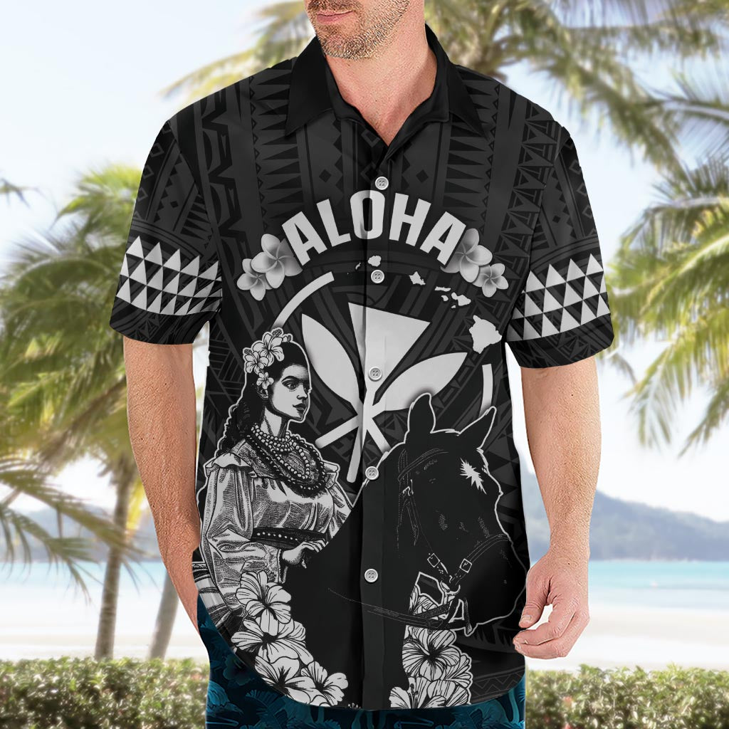 Hawaii King Kamehameha Day Parade Hawaiian Shirt With Pa'u Riders Plumeria Kakau Tribal Pattern LT05 - Polynesian Pride