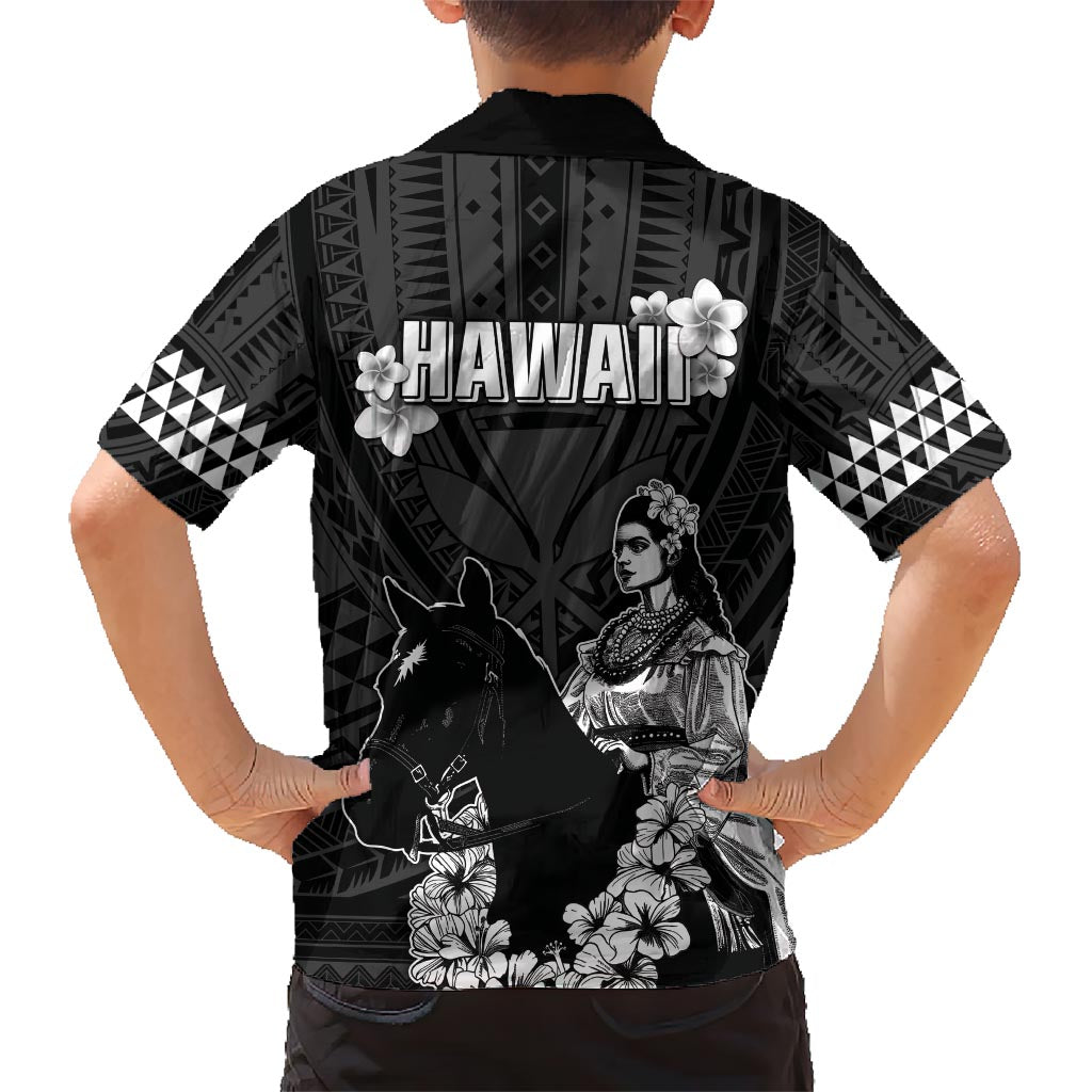 Hawaii King Kamehameha Day Parade Hawaiian Shirt With Pa'u Riders Plumeria Kakau Tribal Pattern LT05 - Polynesian Pride