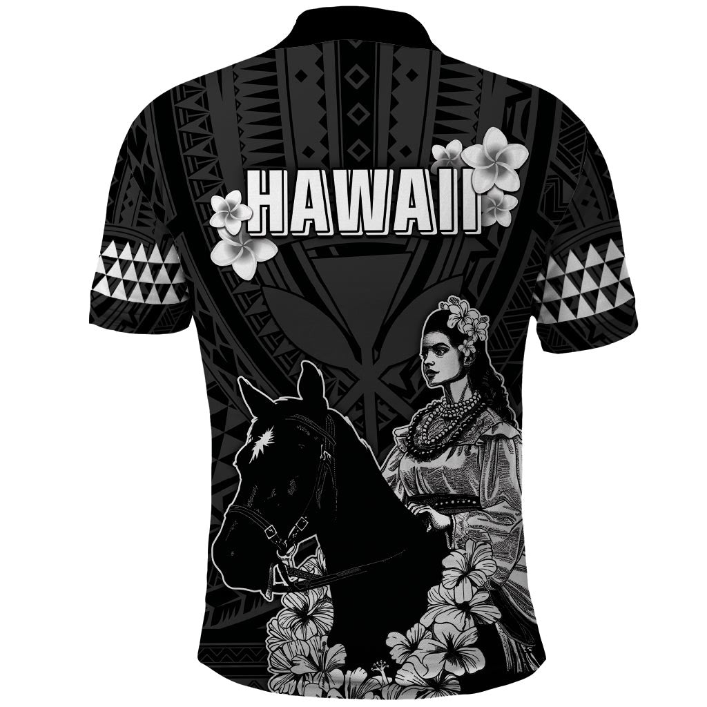 Hawaii King Kamehameha Day Parade Polo Shirt With Pa'u Riders Plumeria Kakau Tribal Pattern LT05 - Polynesian Pride