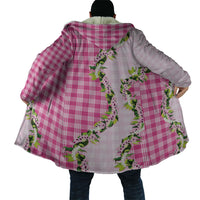 Pink Hawaii Palaka Cloak Maile Pikake Honohono Orchid Lei LT05 - Polynesian Pride