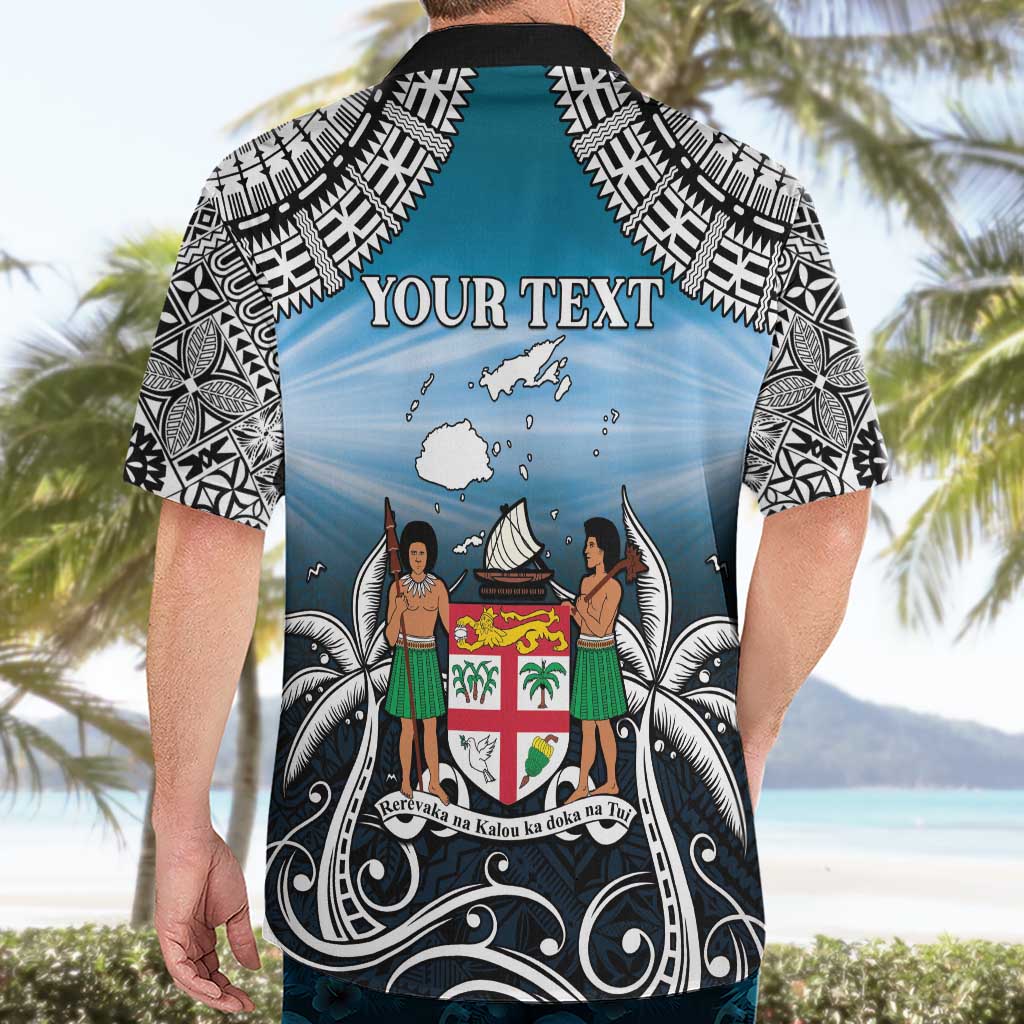 Personalised Happy 54th Fiji Day Hawaiian Shirt Forever Fiji With Tapa Tribal Pattern LT05 - Polynesian Pride