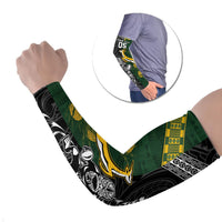 Rugby New Zealand South Africa Arm Sleeves Maori Tiki Springboks Together