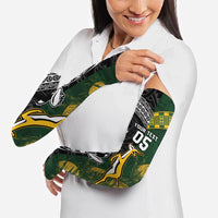 Rugby New Zealand South Africa Arm Sleeves Maori Tiki Springboks Together