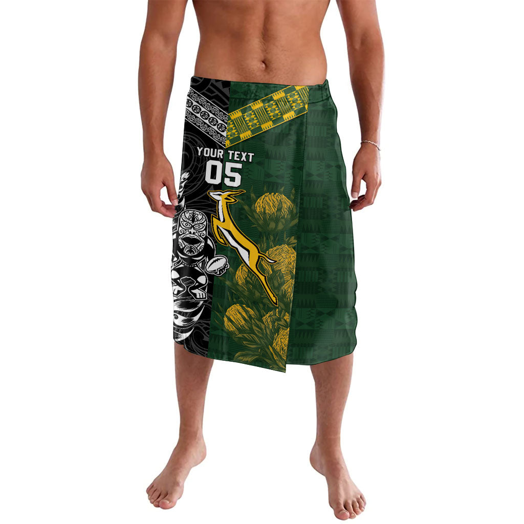 Rugby New Zealand South Africa Lavalava Maori Tiki Springboks Together