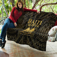 Haiti 1804 Quilt Polynesian Gold Neg Maron