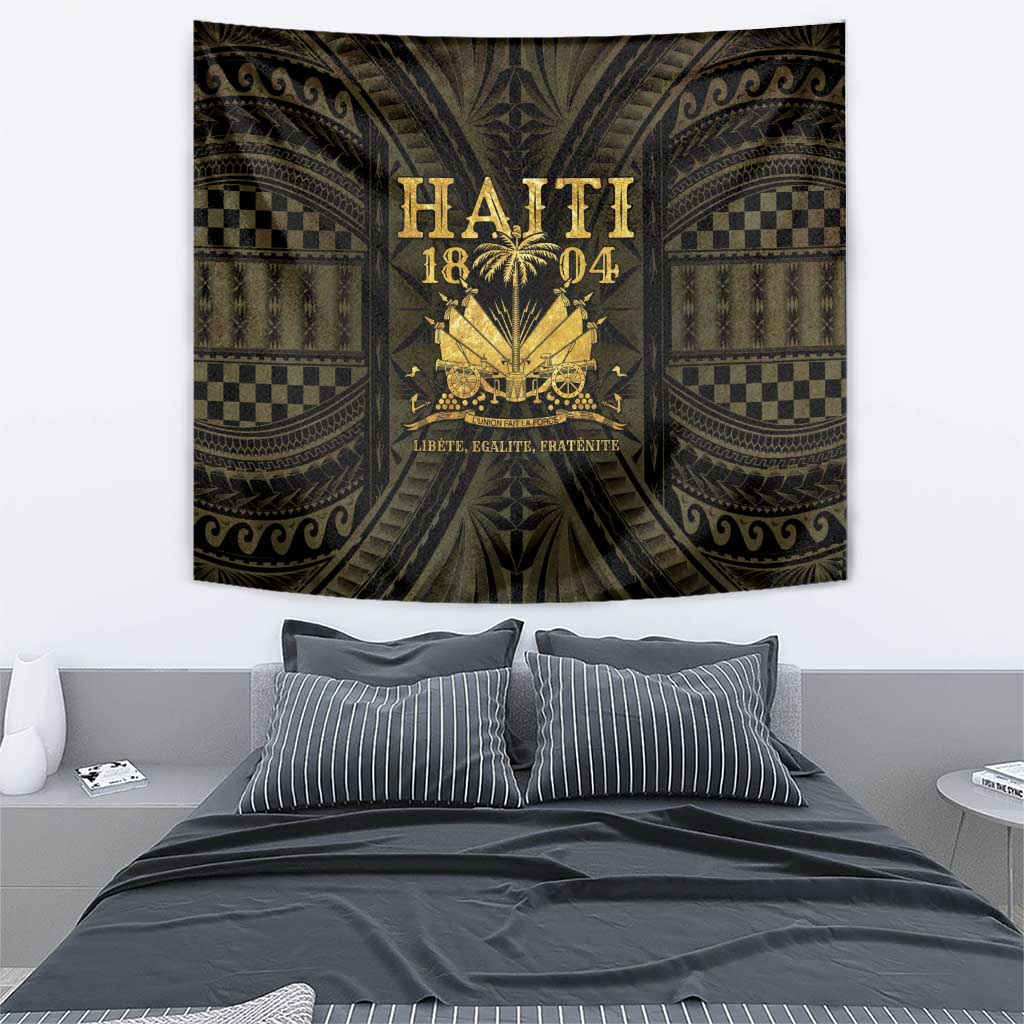 Haiti 1804 Tapestry Polynesian Gold Neg Maron LT05 - Polynesian Pride