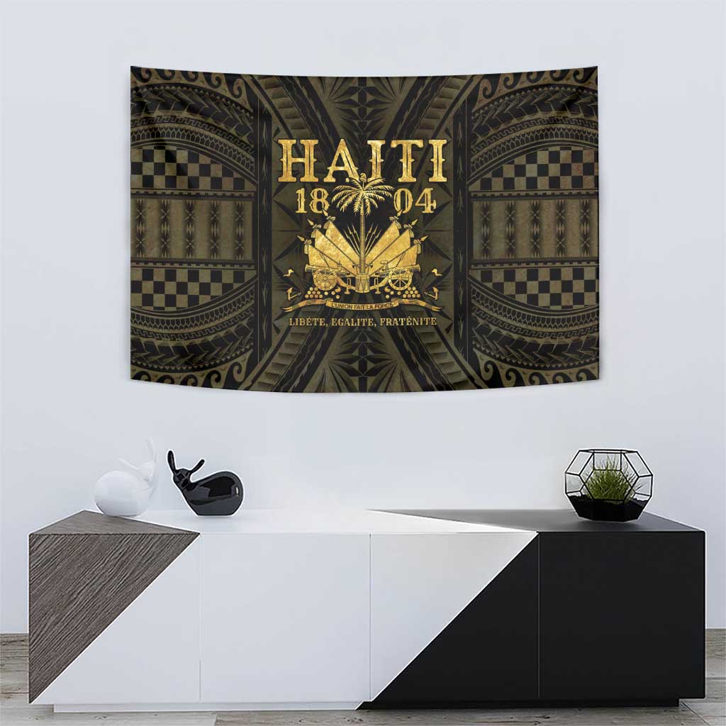 Haiti 1804 Tapestry Polynesian Gold Neg Maron LT05 - Polynesian Pride