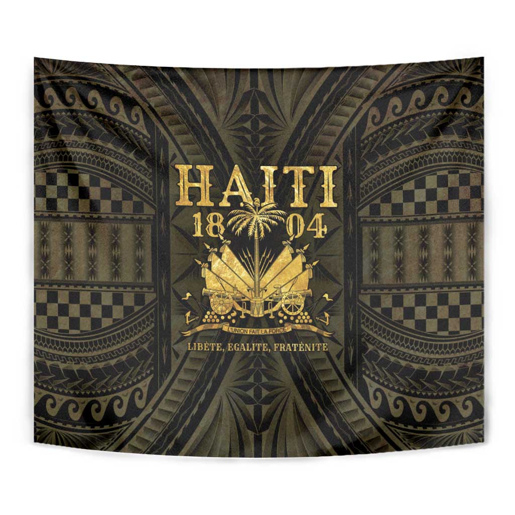 Haiti 1804 Tapestry Polynesian Gold Neg Maron LT05 - Polynesian Pride