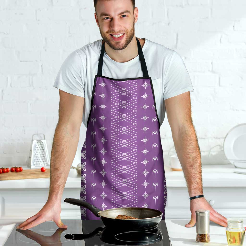 Purple Samoa Malu Tattoo Inspired Apron - Polynesian Pride
