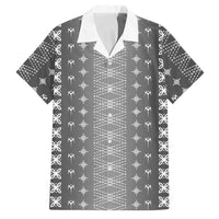Black Samoa Malu Tattoo Inspired Family Matching Summer Maxi Dress and Hawaiian Shirt - Polynesian Pride