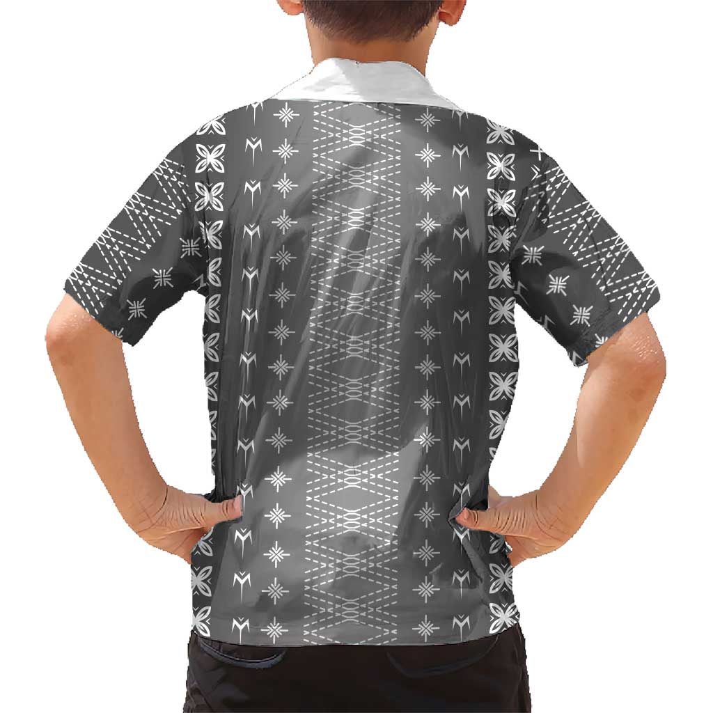Black Samoa Malu Tattoo Inspired Hawaiian Shirt - Polynesian Pride